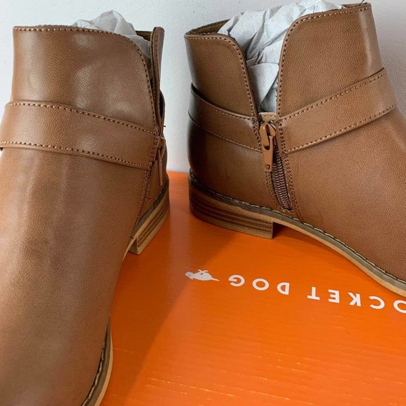 NEW Rocket Dog Milams Brown Booties - Picture 2 of 6